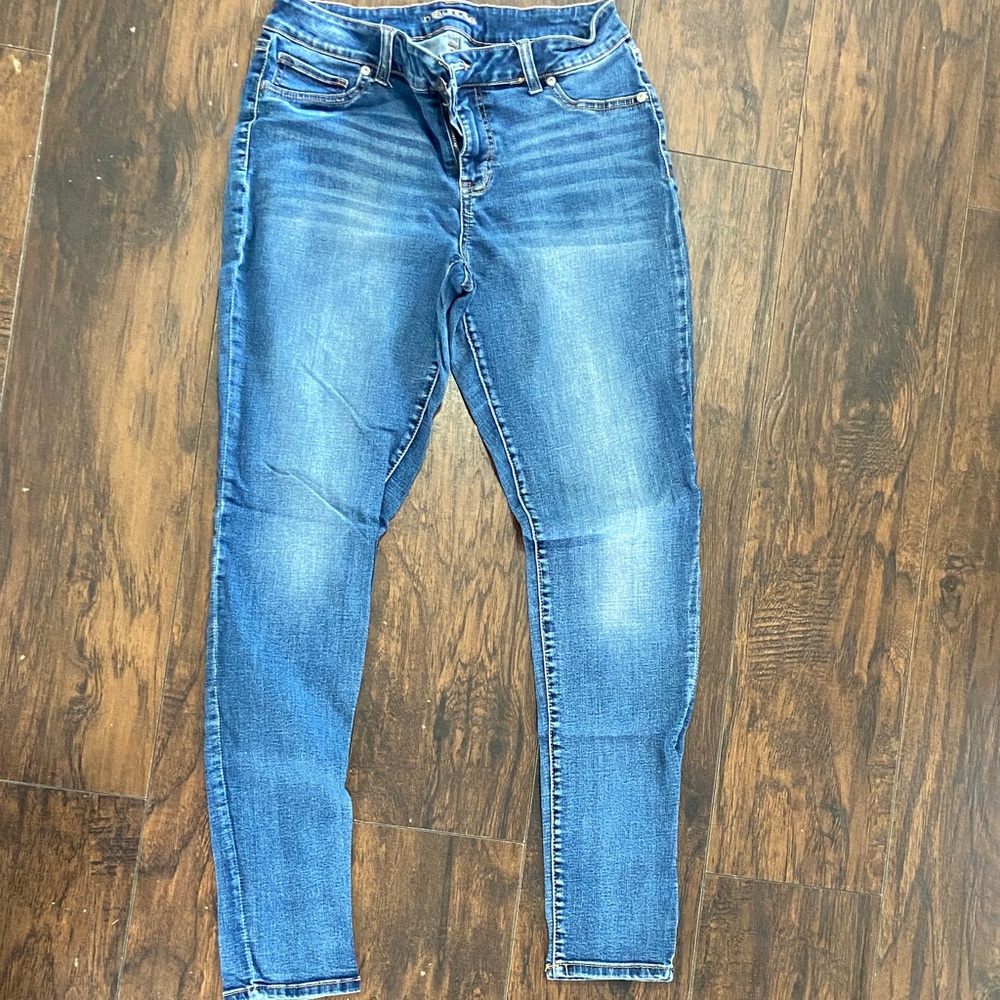 Maurices Dark Blue Skinny Jeans
